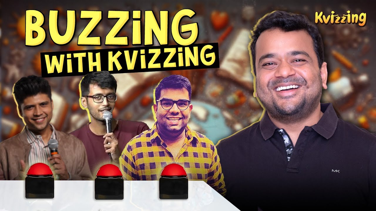 Buzzing with KVizzing Ep 12 I Quiz I @randomchikibumofficial @shamikchakrabarti Shantanu Anam