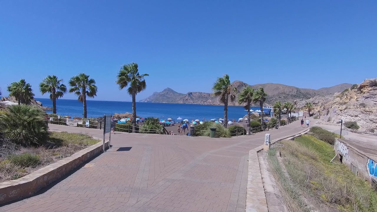 Portman. Playa del Lastre 🚙🌊