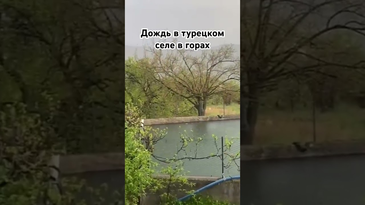 Турецкая деревня #жизньвтурции #турция #восточнаятурция #деревня #село #асмр #дождь #бракстурком