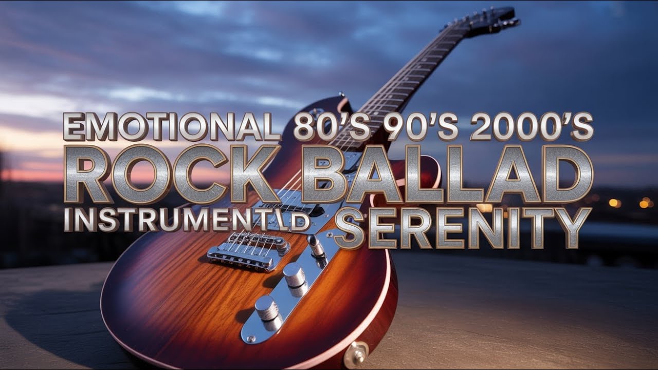 Emotional 80's 90's 2000's Rock Ballad Instrumental | Amplified Serenity
