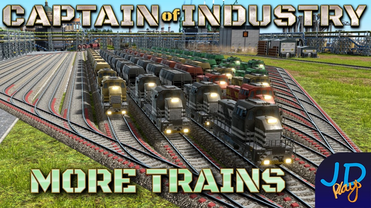 MORE TRAINS is Always the Answer 🚛 Captain of Industry DragonIsle 🚜 Ep62 👷 Lets Play, Walkthrough