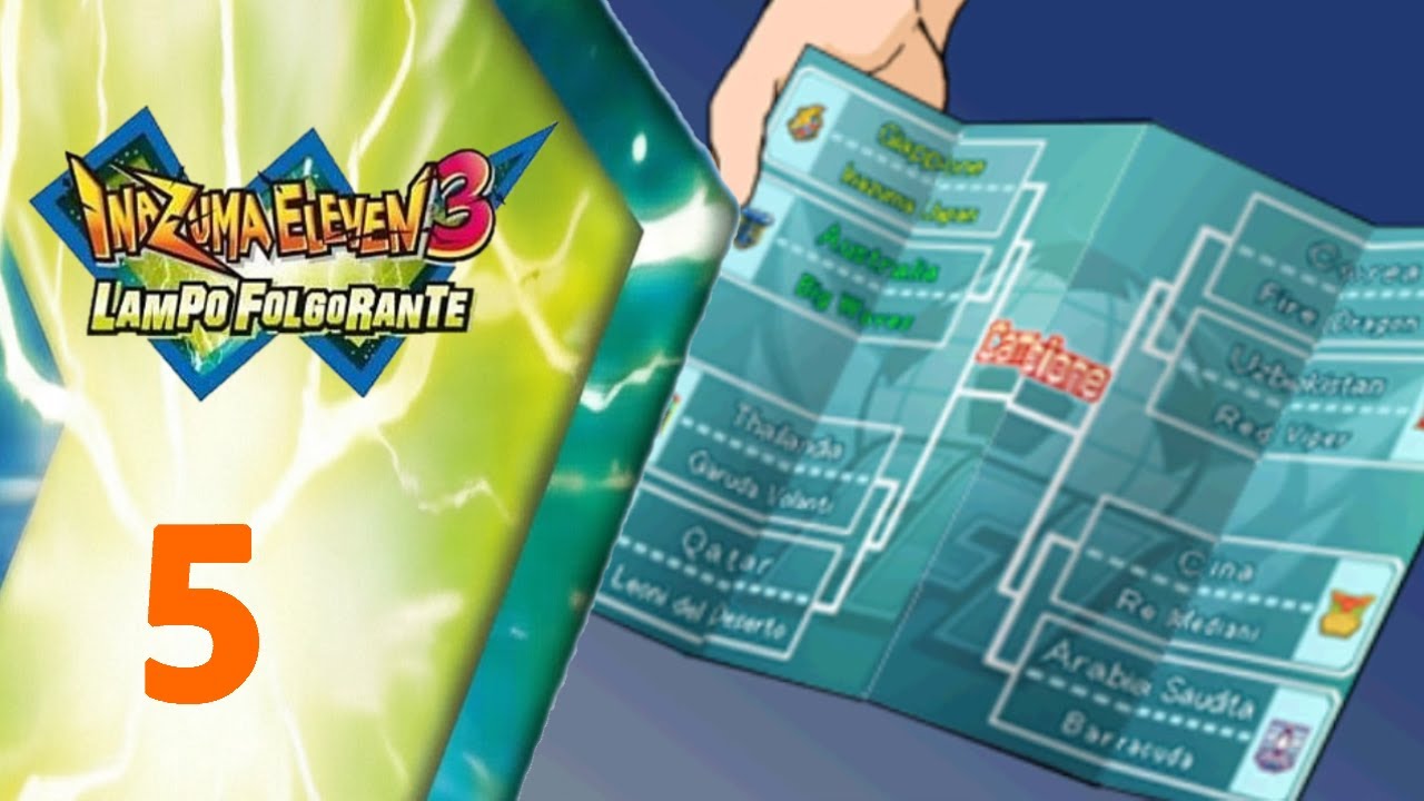 Il sorteggio del girone asiatico [Inazuma Eleven 3 Lampo Folgorante Ep.5]