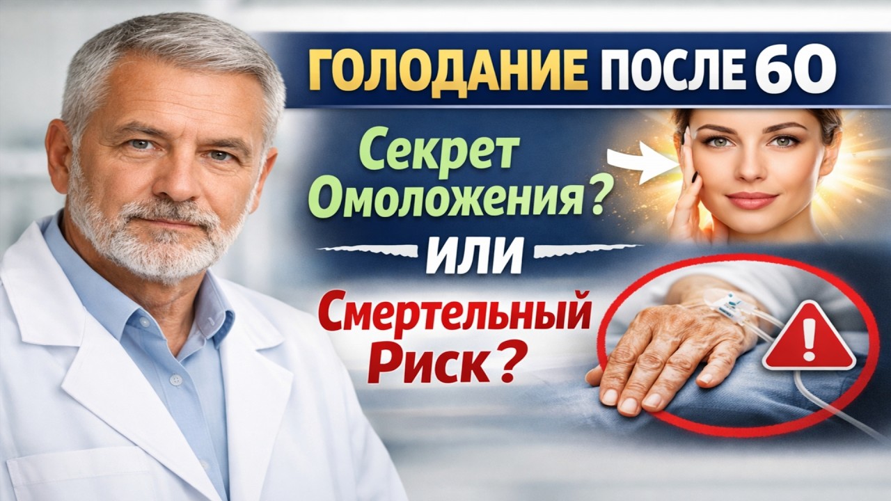 ГОЛОДАНИЕ ПОСЛЕ 60: Разоблачение! Секрет Омоложения или Смертельный Риск?
