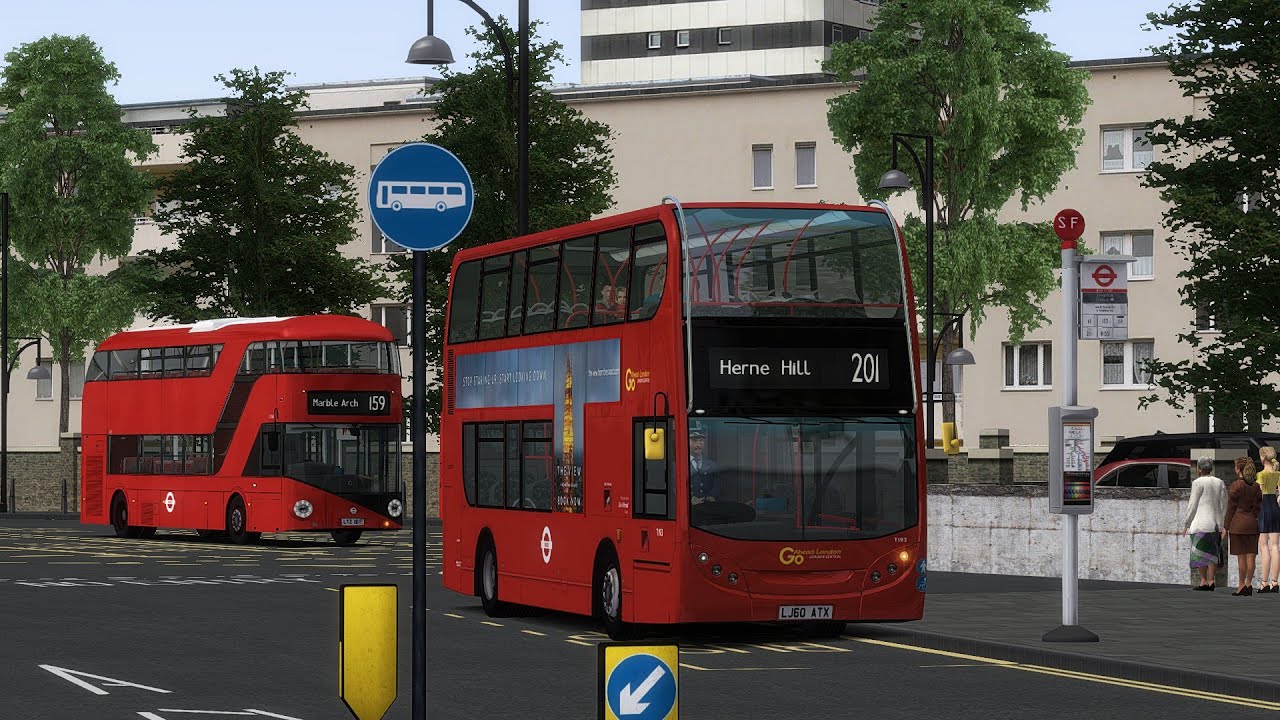 OMSI 2 - Addon London - Route 201 - London Citybus 400 (ADL Enviro 400 London Spec)