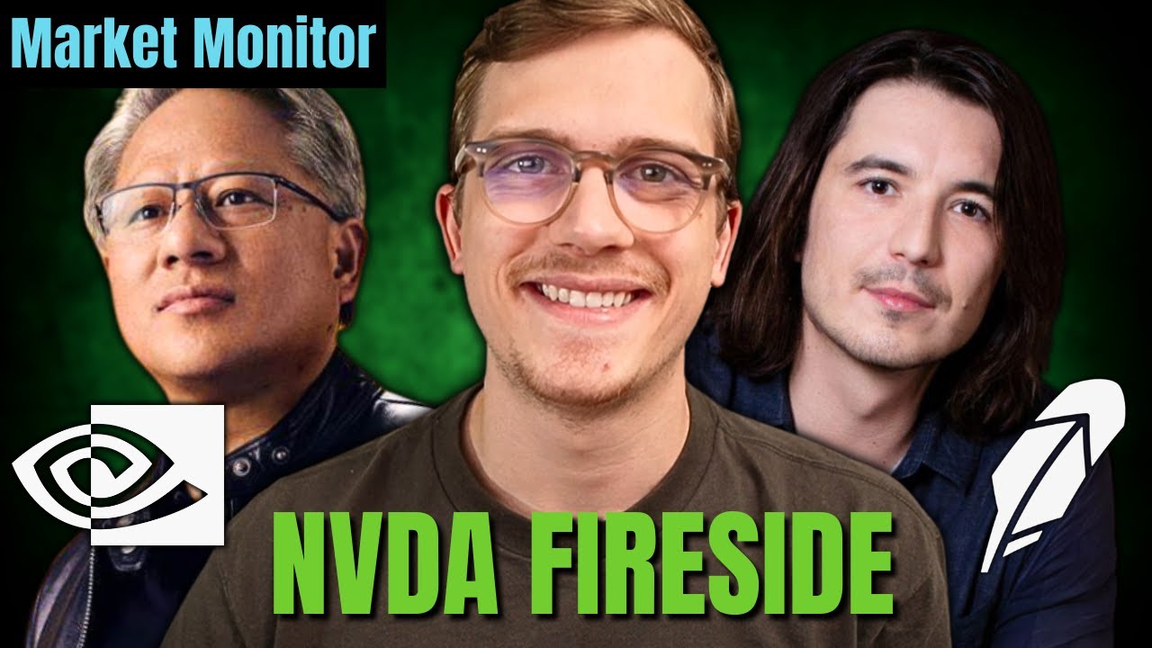 NVDA Fireside Chat LIVE, HOOD Event, Wix Earnings | Market Monitor