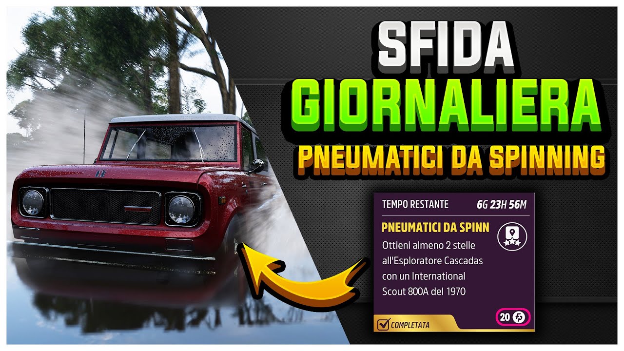 Forza Horizon 5 - Sfida Giornaliera Pneumatici da Spinning | Playlist del Festival Autunno Serie 12