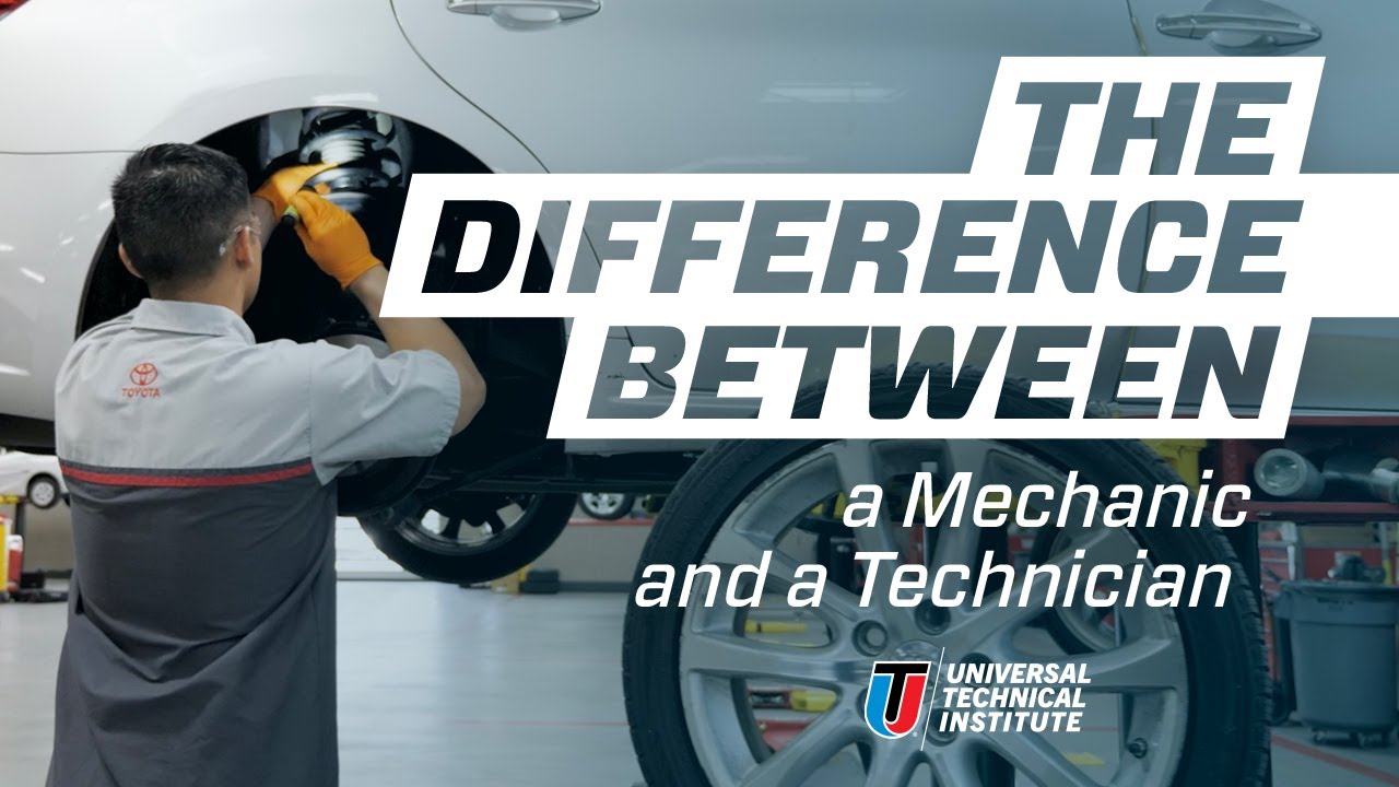The Difference Between a Mechanic and a Technician