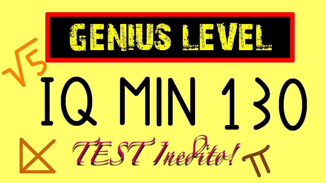 Test del QI Inedito per MENTI GENIALI che allena il tuo Cervello - by Marco Rip&agrave;