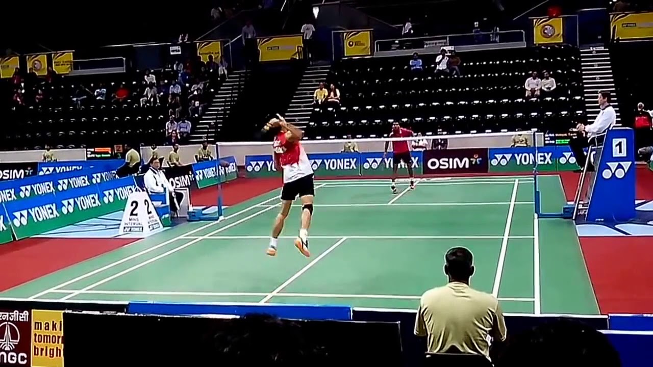 Taufik Hidayat tough match against HS Prannoy | Nice Angle India Open