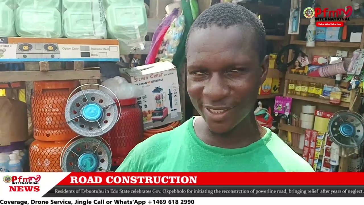Residents of Evbuotubu Celebrates Gov. Okpebholo for initiating the reconstruction of powerline road