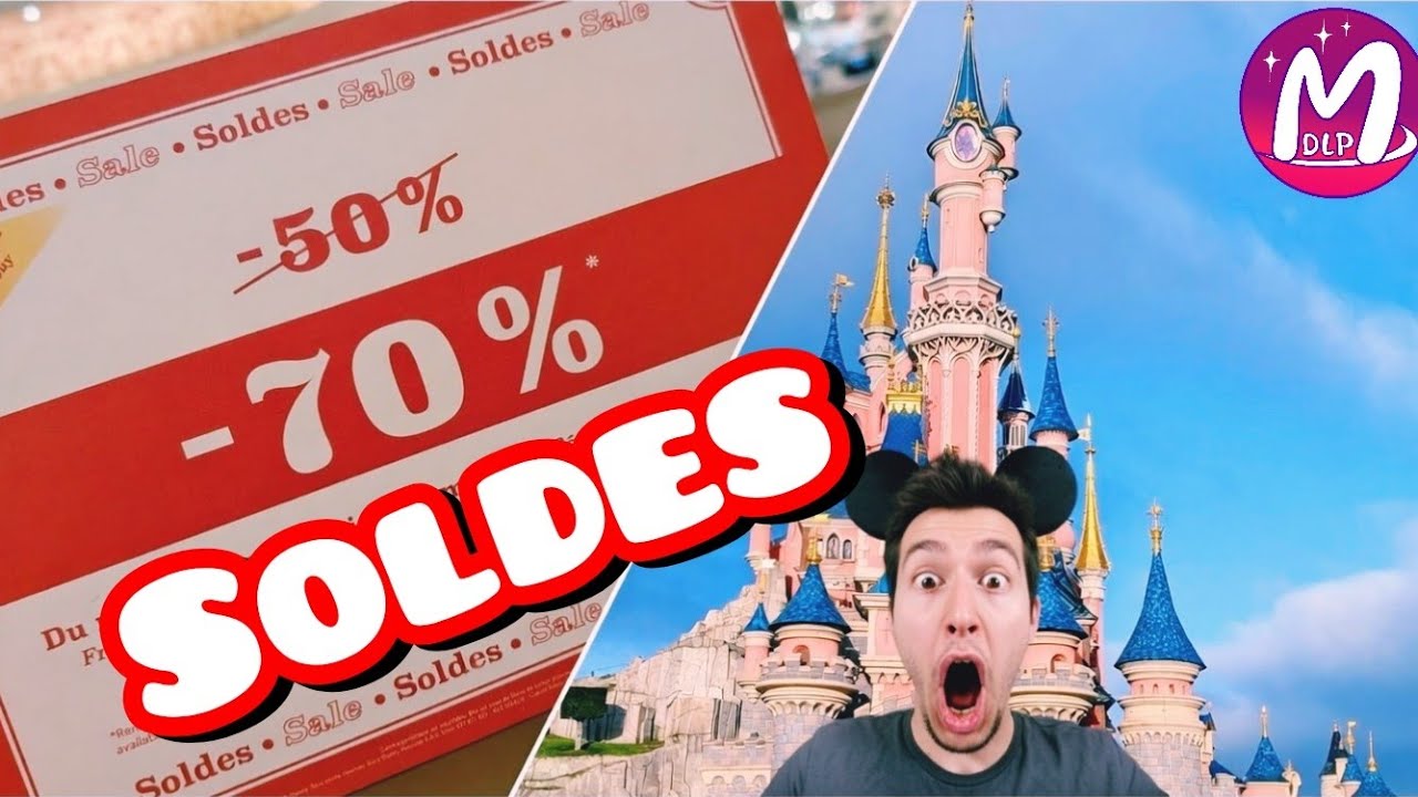 -70% SOLDES 2eme démarque DISNEYLAND PARIS