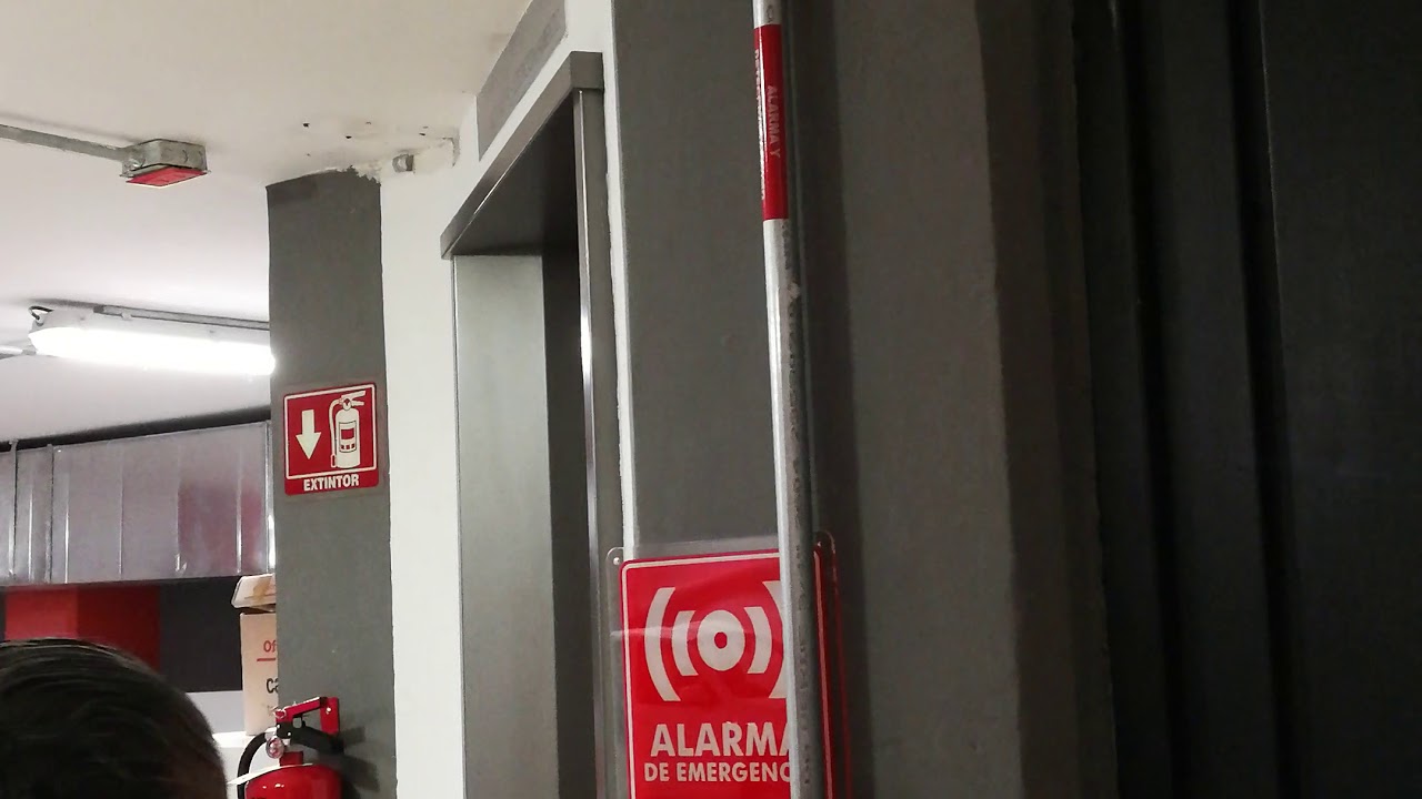 Prueba de alarmas contra incendio. CDMX