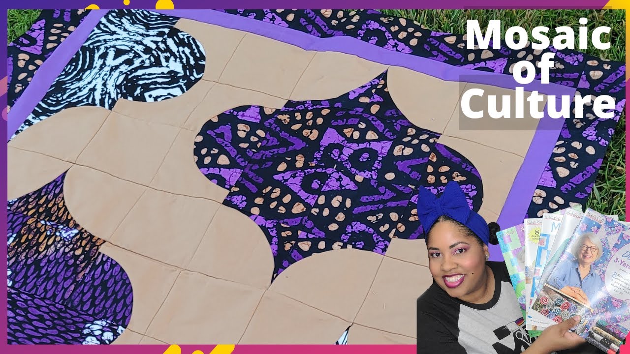 How to use African Fabrics in a 3-Yard Quilt