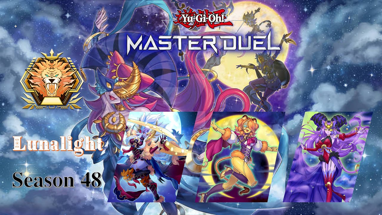 Lunalight Gameplay Master 1 / Season 48 / Master Duel / Yu-Gi-Oh!!