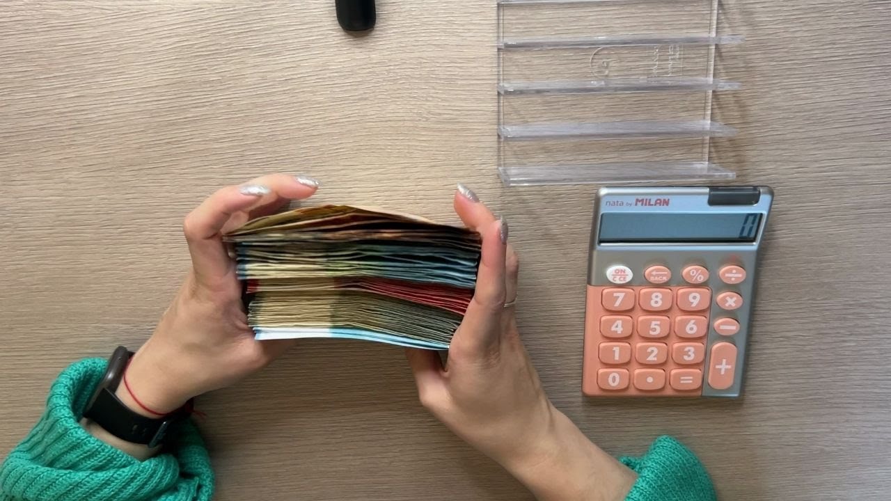 April paycheck #1 | Cash stuffing | Cash envelopes | Euro bills slips