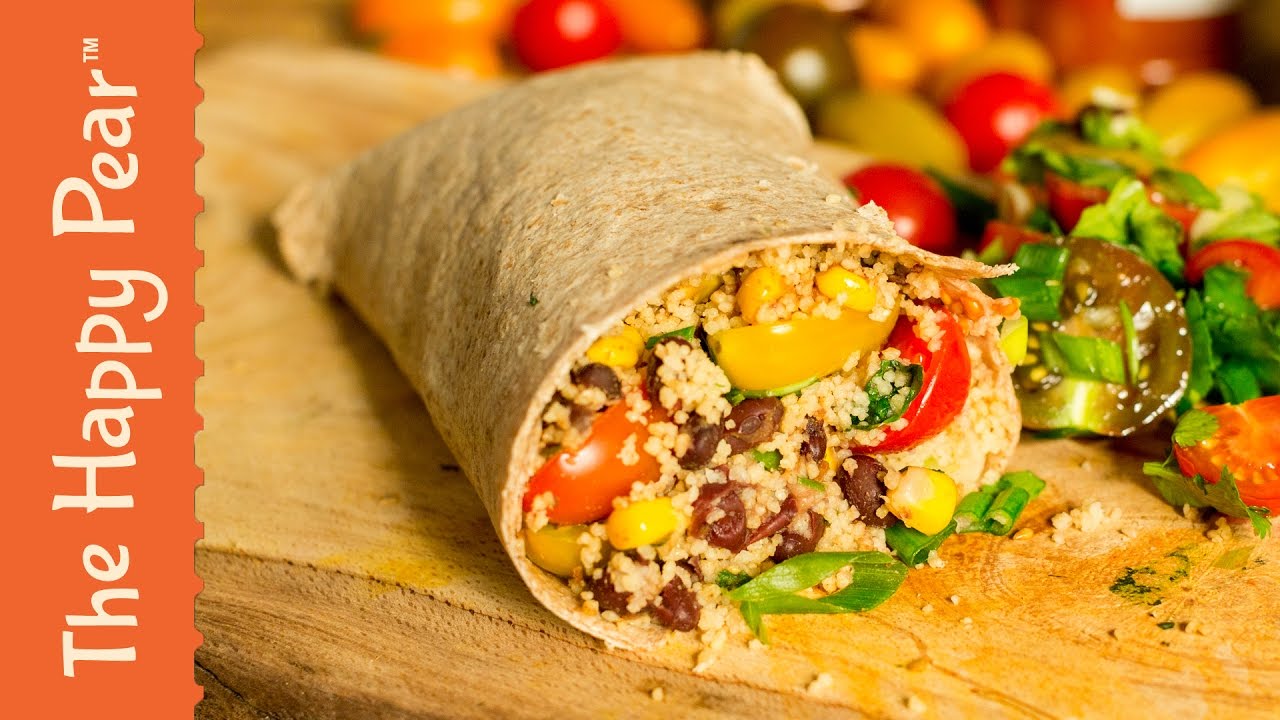 Vegan Burrito in 5 Minutes! | Happy Heart Friendly