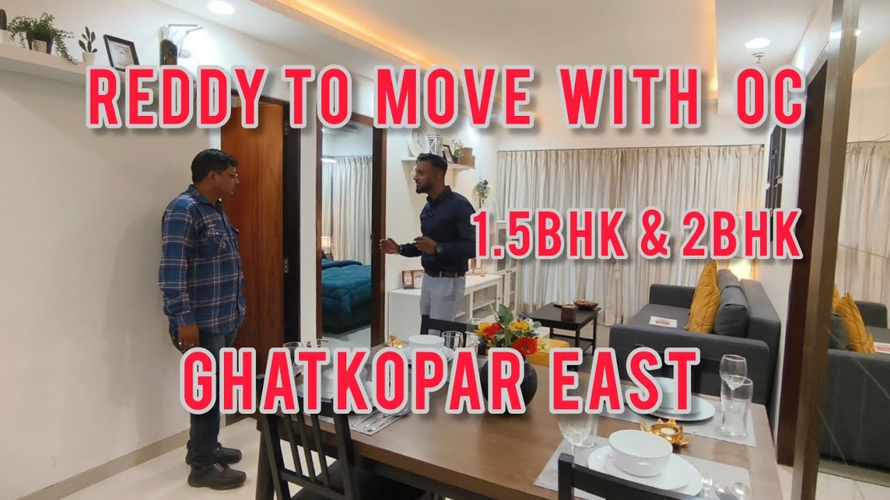 BEST PROJECT GHATKOPAR (EAST) READY TO MOVE WITH OC CALL 🤙 7021093002