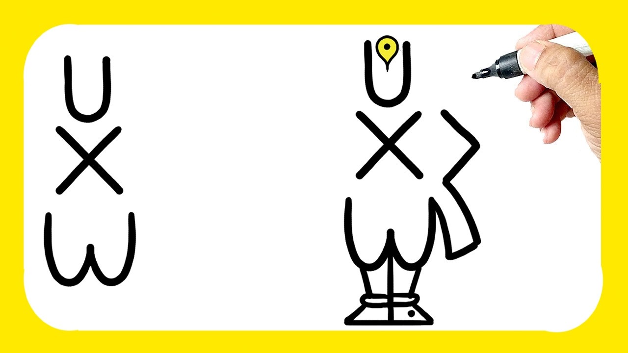 विठ्ठल भगवान चित्र | Lord Vitthal Drawing UXW | जय हरी विठ्ठल.. 🚩