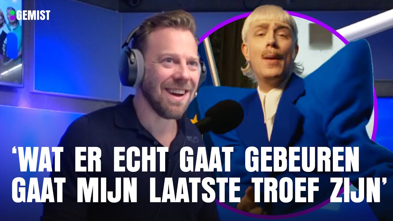 Joost geheimzinnig over wat gaat gebeuren tijdens zijn Eurovision-optreden 😳🇳🇱 | 538 Gemist