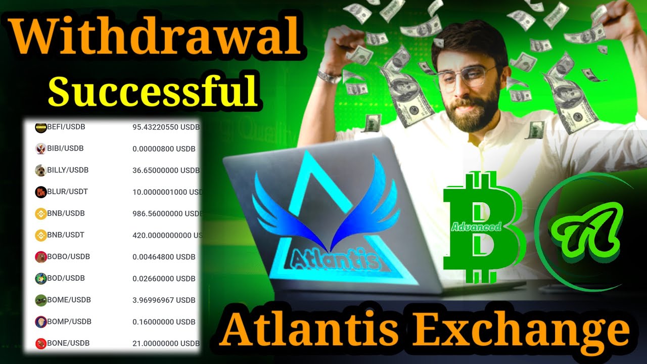 Atlantis Coin Withdrawal Successful | Atlantis Exchange New Update | Atlantis Ecosystem |Atlantiscex