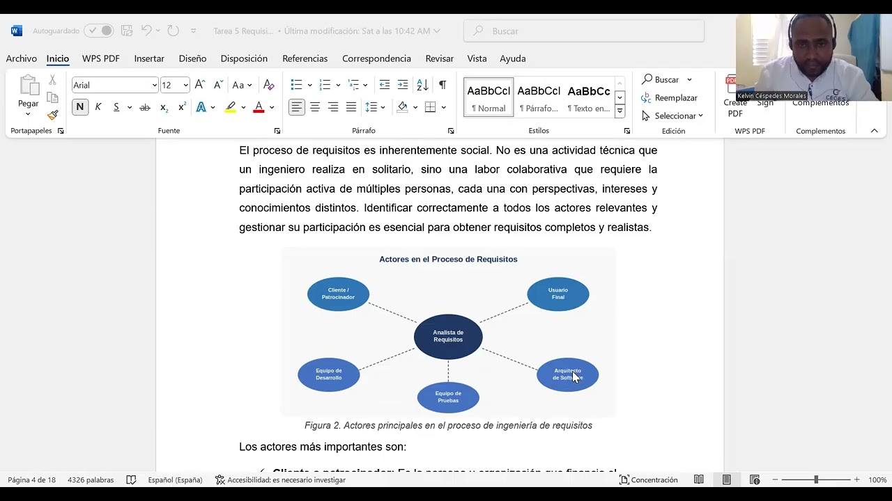 Ingeniería de Requisitos: La Clave del Éxito en Proyectos de Software tarea 5 de Ing. en Software