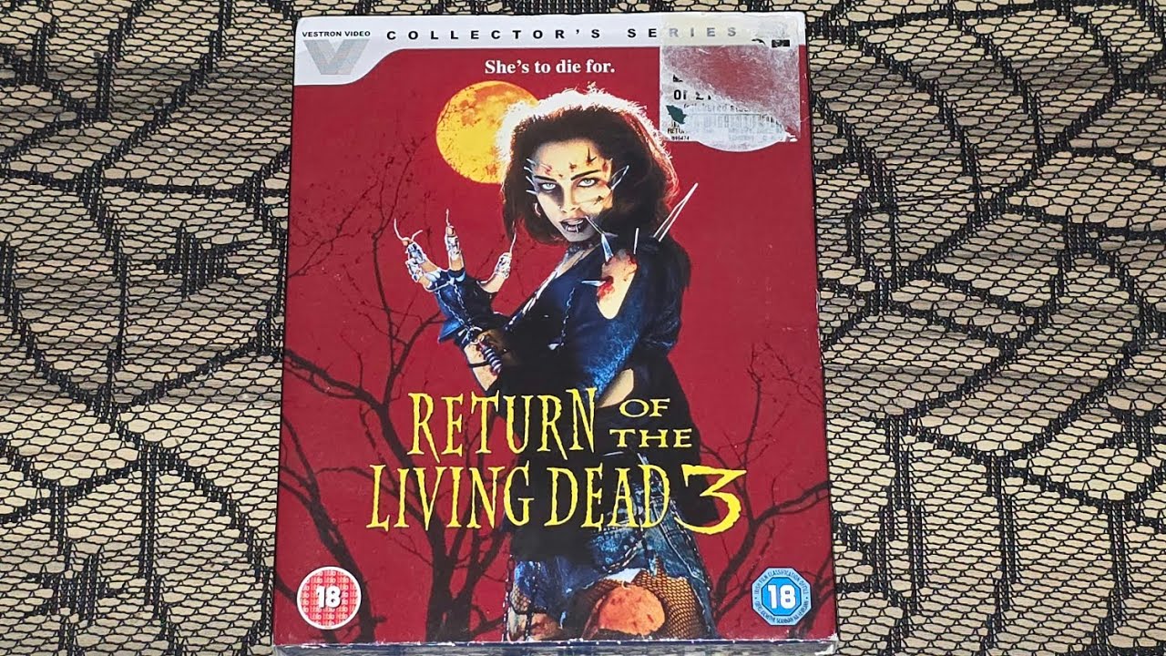 Return Of The Living Dead Blu Ray Box Opening