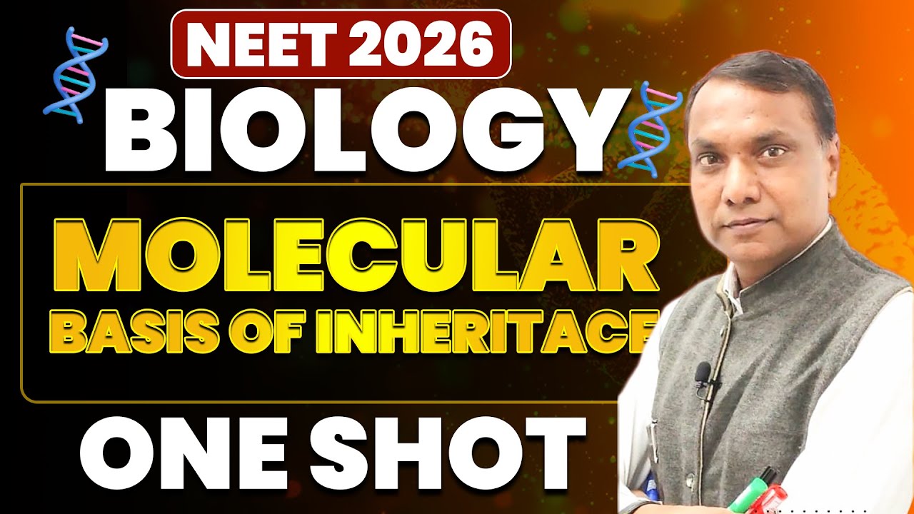 Molecular Basis Of Inheritance Class-01 🔥 | NCERT + PYQs | Biology Chapter 6 | NEET 2026