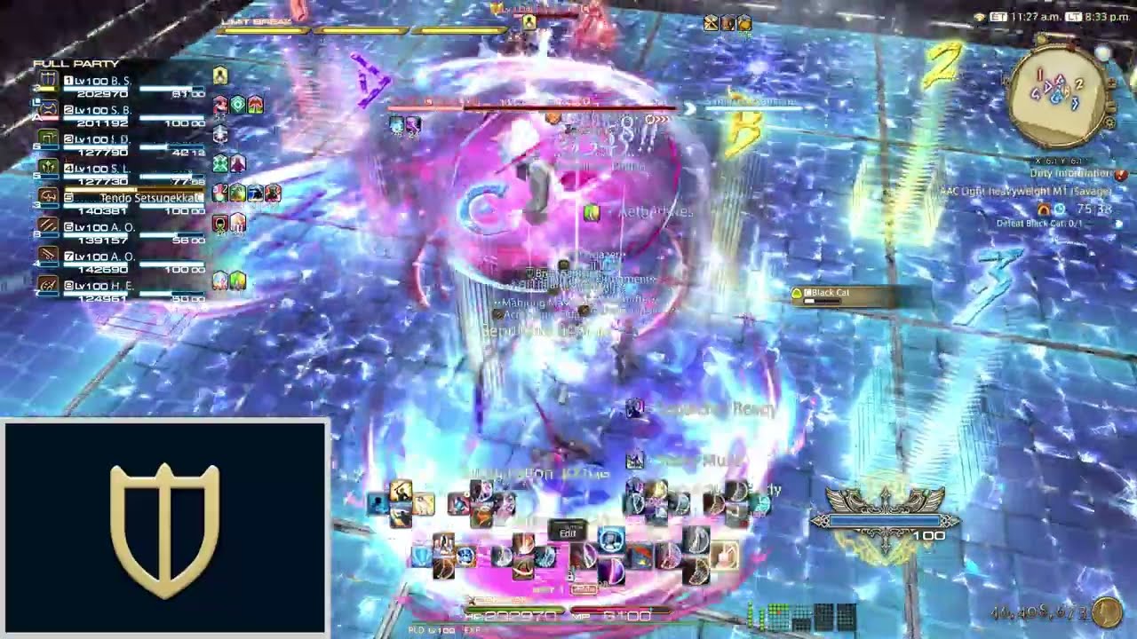 FFXIV M1S Clear (Paladin POV)