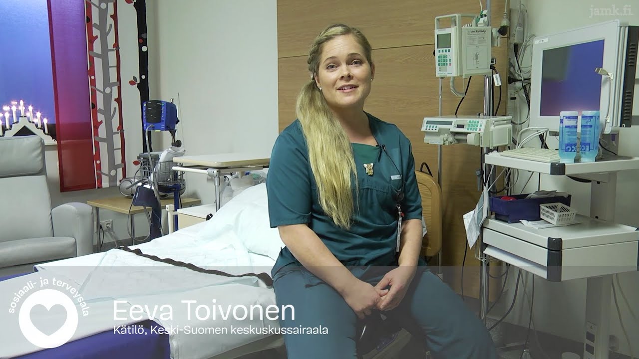 Kätilön tervehdys Keski-Suomen keskussairaalasta