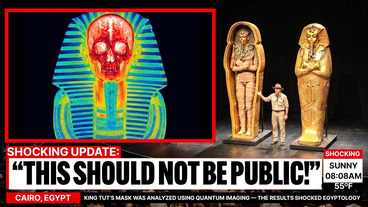 King Tut’s Mask Was Analyzed Using Quantum Imaging — The Results Shocked Egyptology