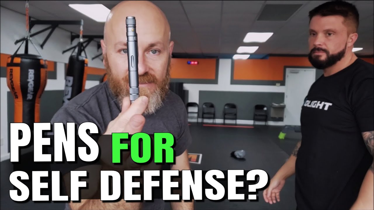 Using Pens for Self Defense: Striking and Clinching | Smootherpro Tactical Pen Review