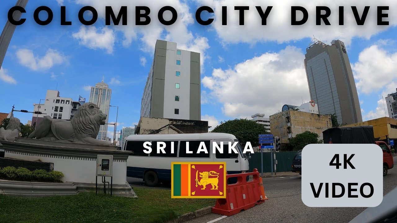 COLOMBO CITY DRIVE || SRI LANKA || 4K || 