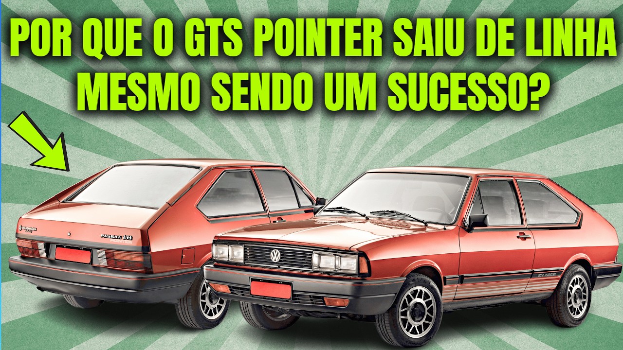 Passat GTS Pointer - O Esportivo da VW Que Combinava Elegância com Velocidade