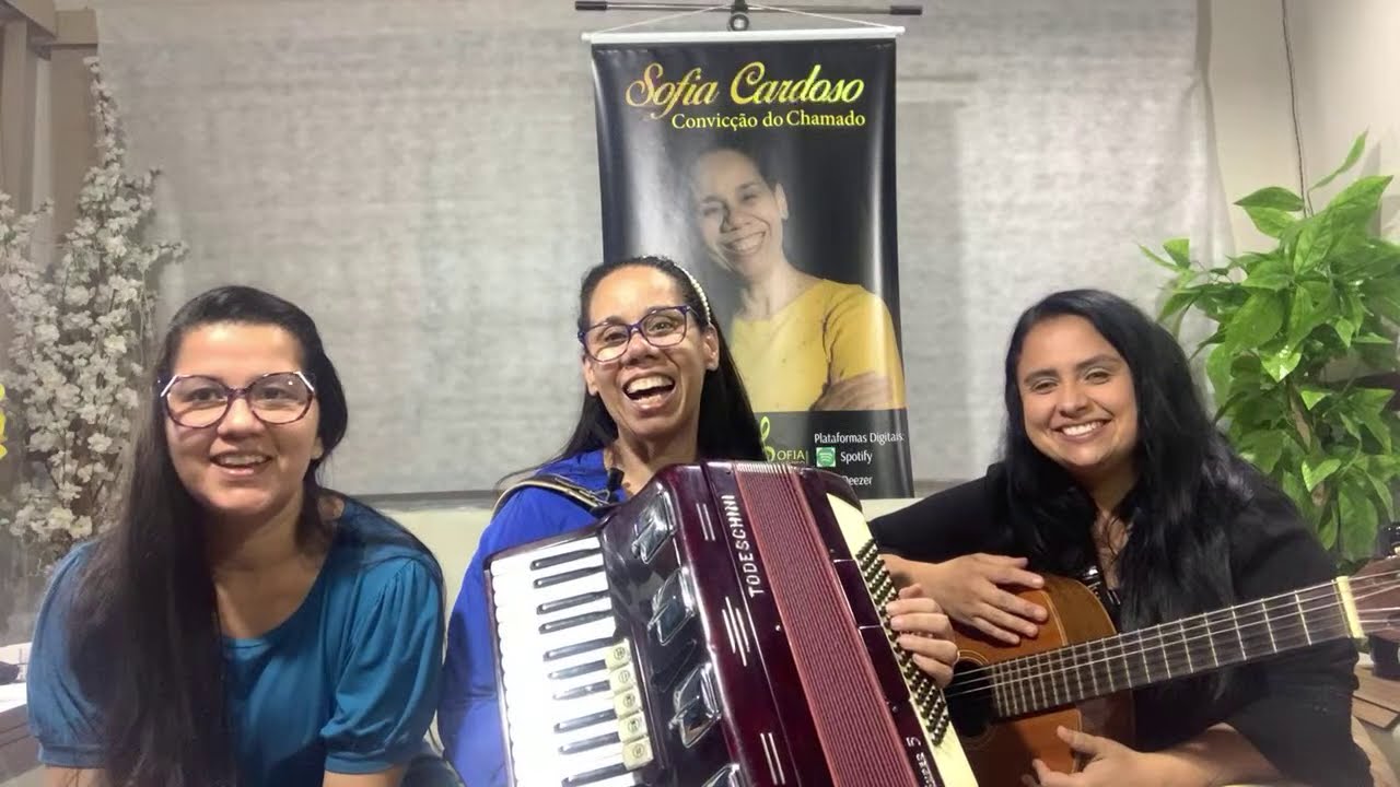 Live “ Autoridade e Poder” com a cantora Sofia Cardoso, Patrícia Varandy e Karen Lima.