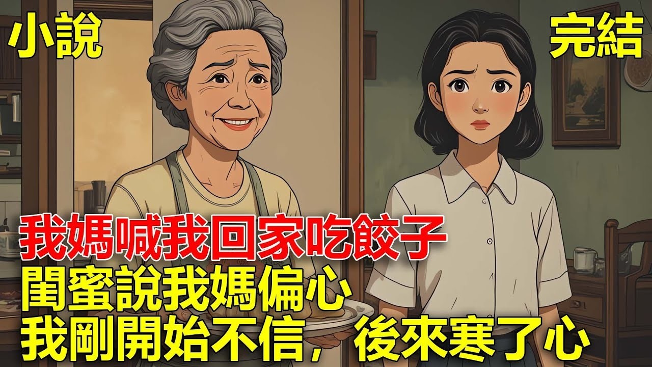我媽喊我回家吃餃子，閨蜜說我媽偏心，結果我弟回家的時候，我媽直接給弟弟做海鮮！
