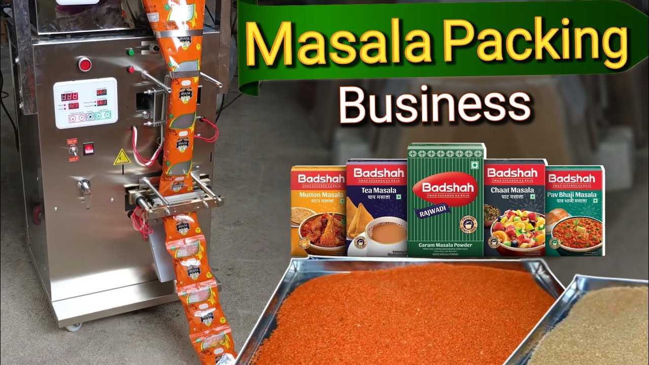 Masala Packing Machine | Pouch Packing Machine | Business Ideas 2024