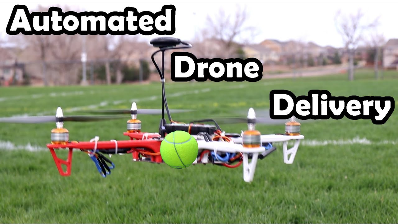 How to make Automated Delivery Drone - [w/ Pixhawk, Geo-fencing, RTL, Automated Package Delivery]