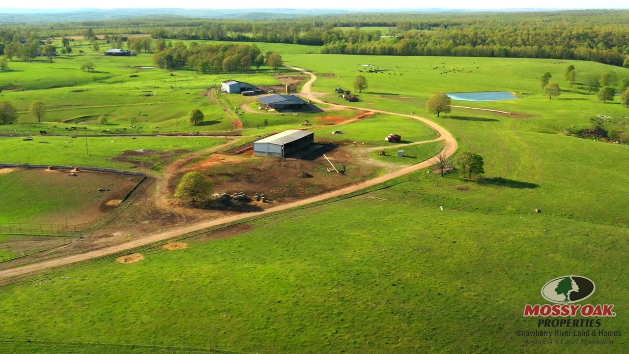 1660 +/- Contiguous Acres, Working Cattle Farm, 2 Living Houses, Evening Shade, Arkansas, $5,450,000