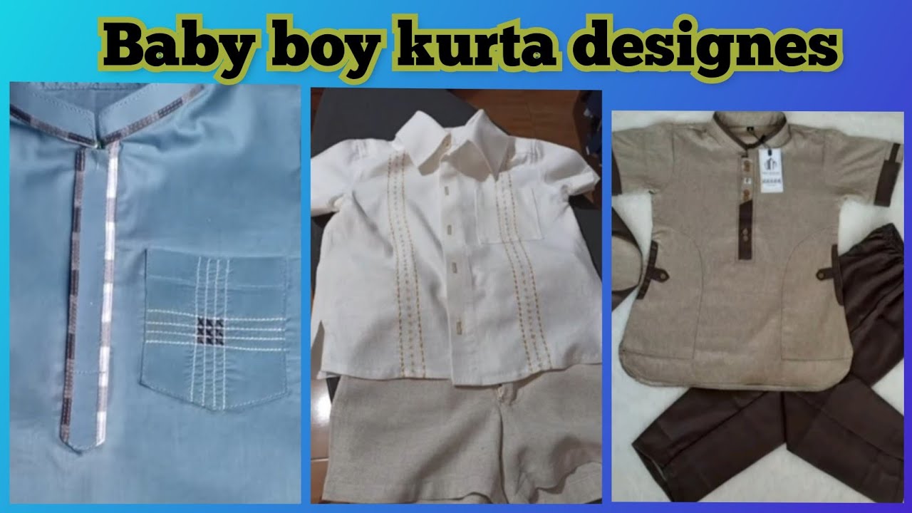 Baby boy amazing #summer #kurta designes #Handmade lawn kurta@St Fashion Hub
