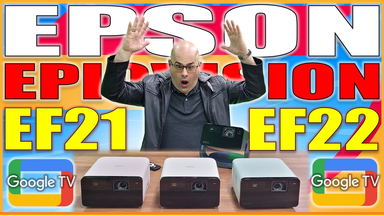 PROJETORES SMART LASER TOP DE LINHA EPSON! PROJETOR EPSON EPIQVISION EF21 E EF22! Geek412