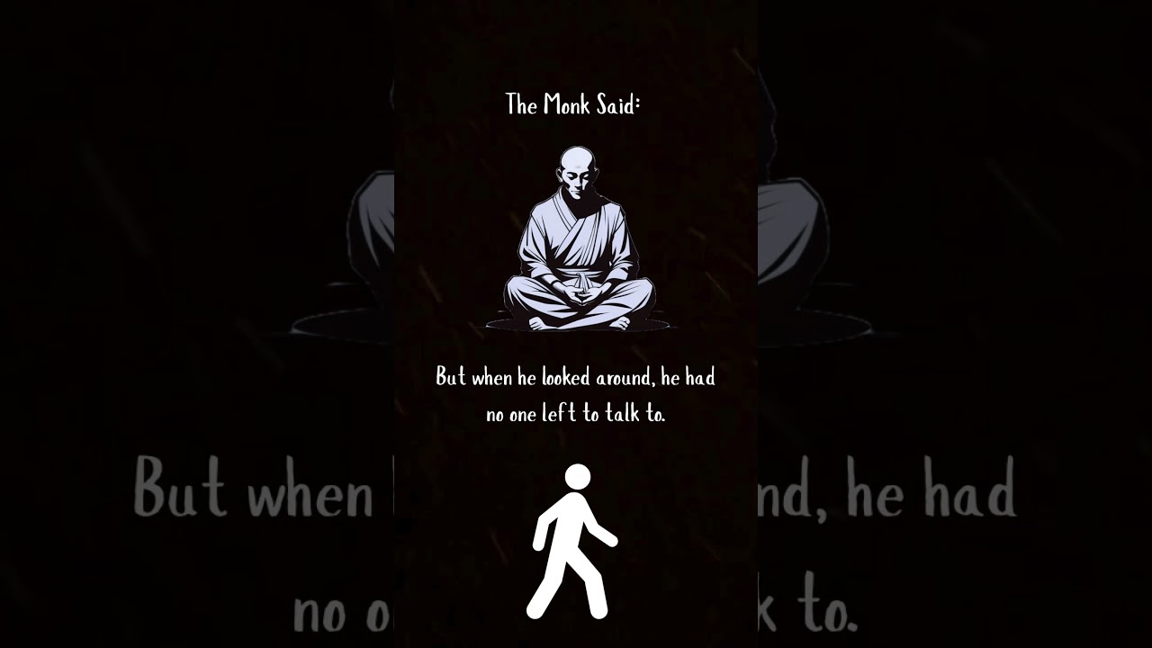 The Monk Said | Being Right Means Nothing If It Costs You Love 💔 #shorts