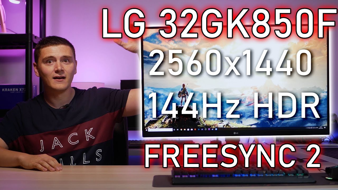 The Best Monitor Under &pound;500 in 2020? - LG 32GK850F 144Hz, FREESYNC 2, HDR - Tech Hunter