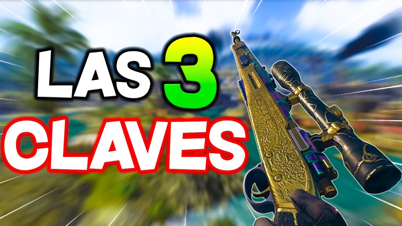APRENDE A SER AGRESIVO CON SNIPER en WARZONE CON ESTAS 3 CLAVES