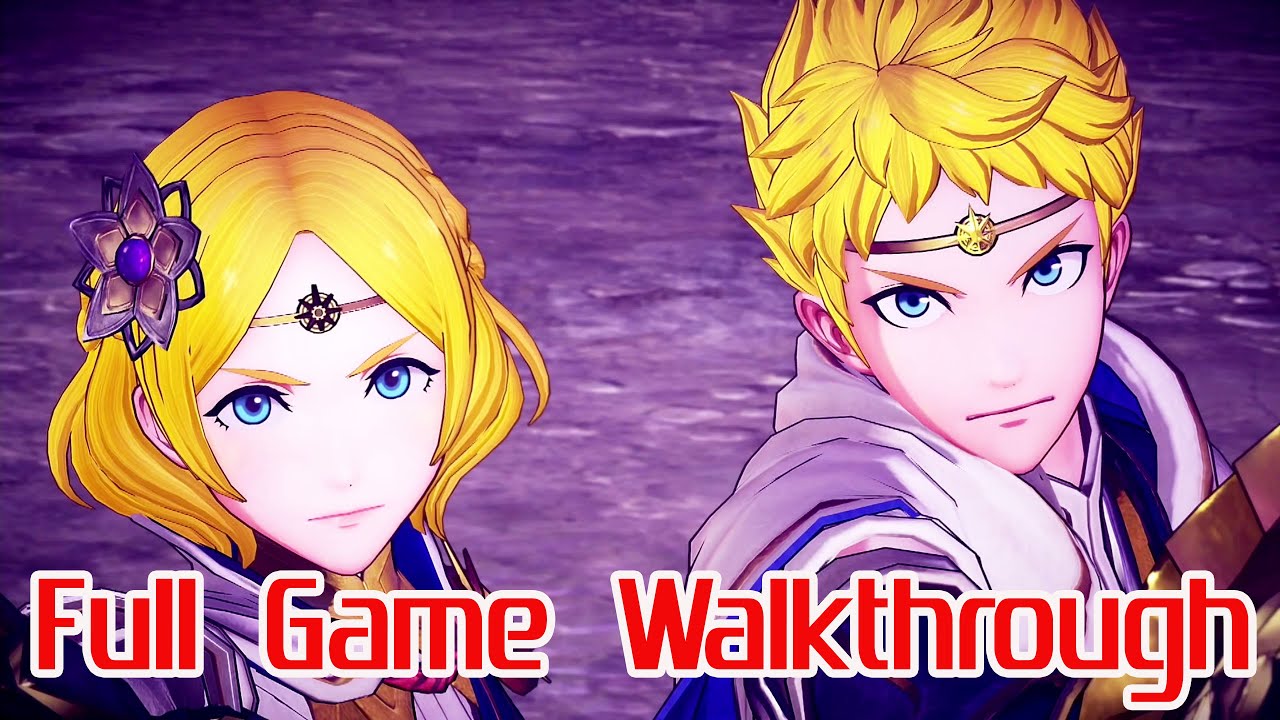 Fire Emblem Warriors Full Game Walkthrough No Commentary 4K