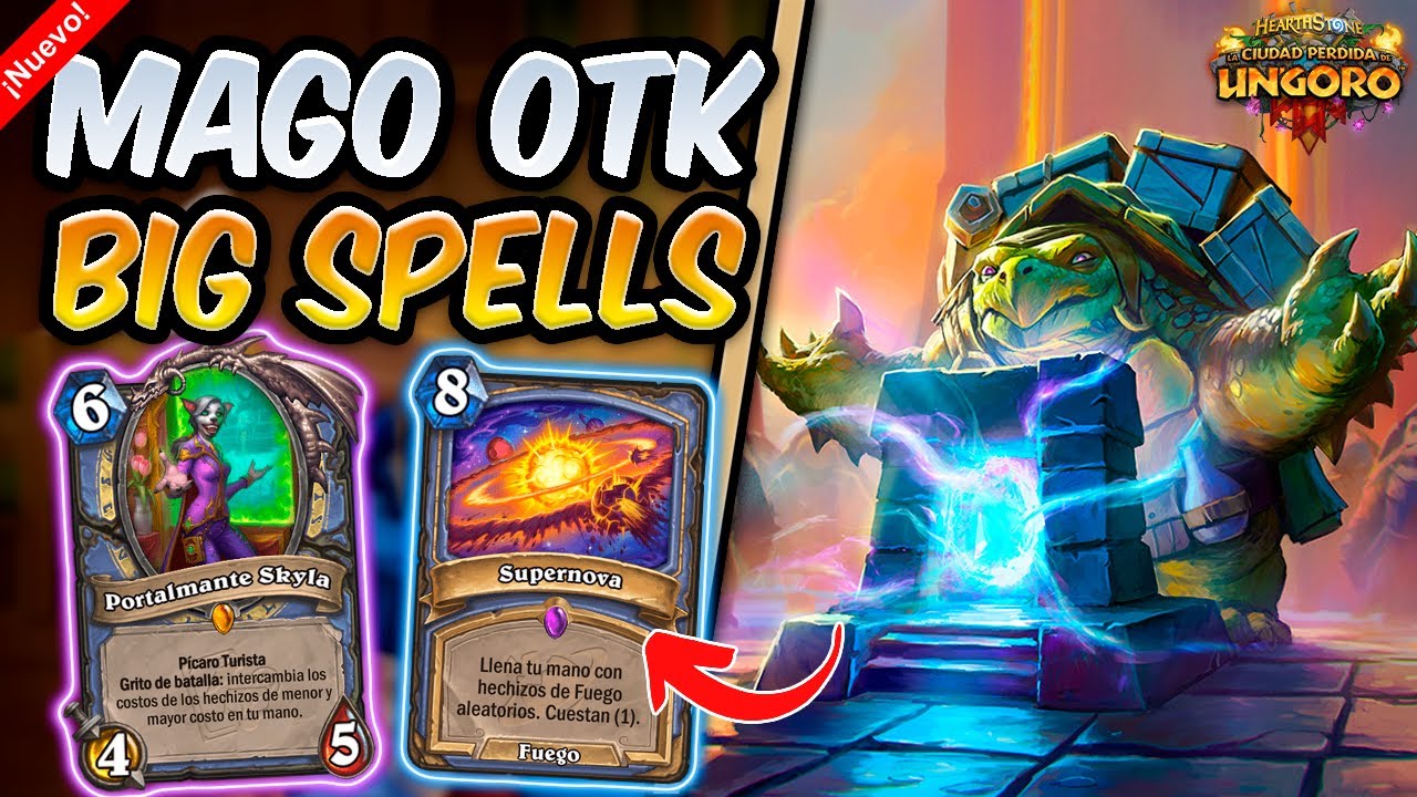 NADIE ESPERA un OTK de ESTA MANERA !!│MAGO OTK BIG SPELL│CIUDAD PERDIDA UNGORO