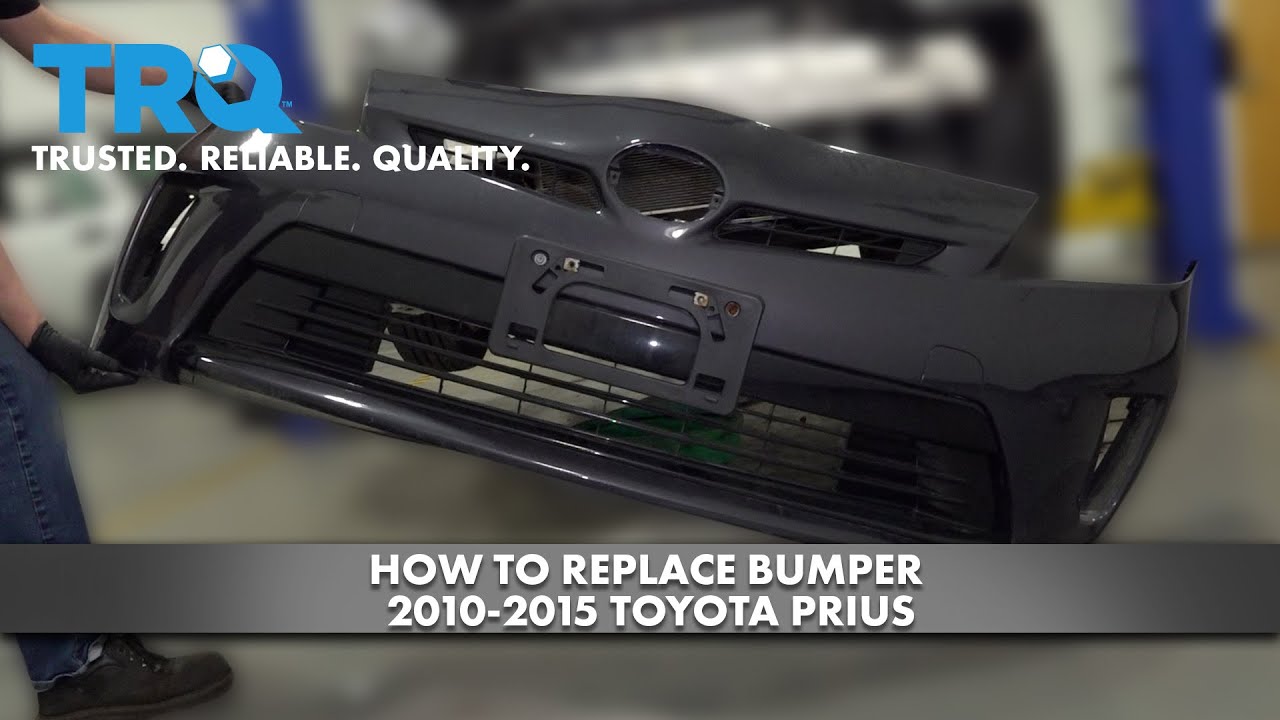 Как заменить бампер на Toyota Prius 2010-2015 годов