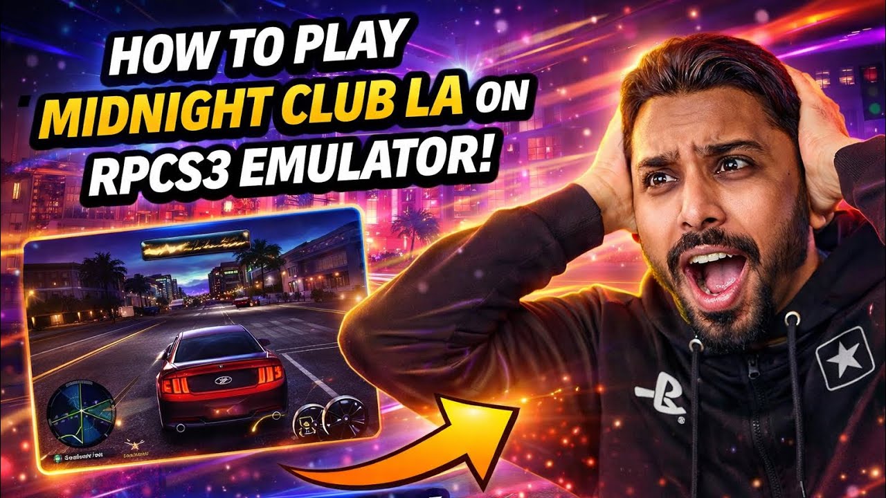 Как играть в Midnight Club Los Angeles на ПК с помощью эмулятора RPCS3 (руководство по 4K)