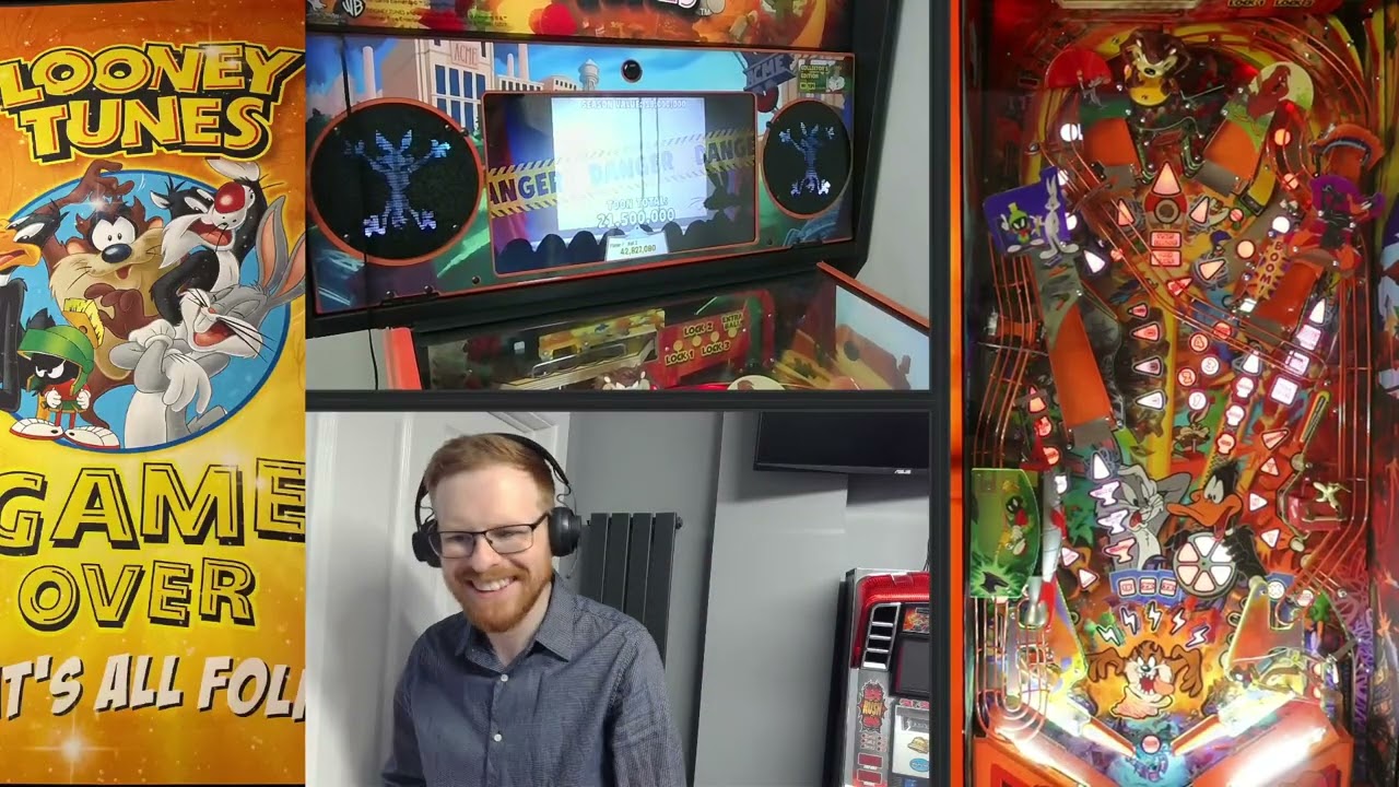LIVE VOD: Looney Tunes Pinball - Come enjoy some Sunday morning cartoons!