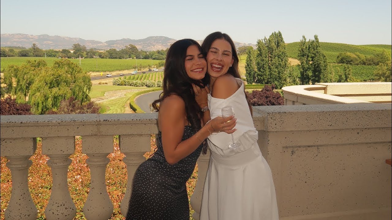 NAPA VLOG ❣︎ emily's bachelorette, winery, horseback riding + more