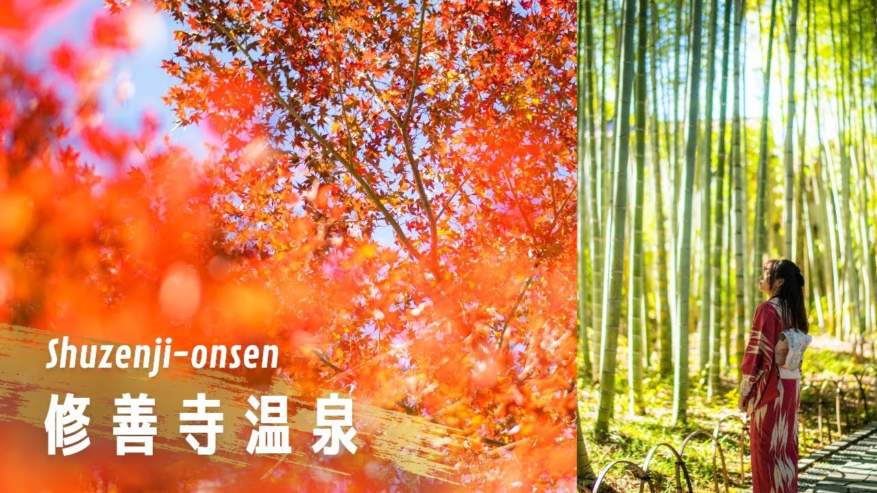 東京近郊賞楓🍁修善寺溫泉♨️穿和服散步在伊豆的小京都